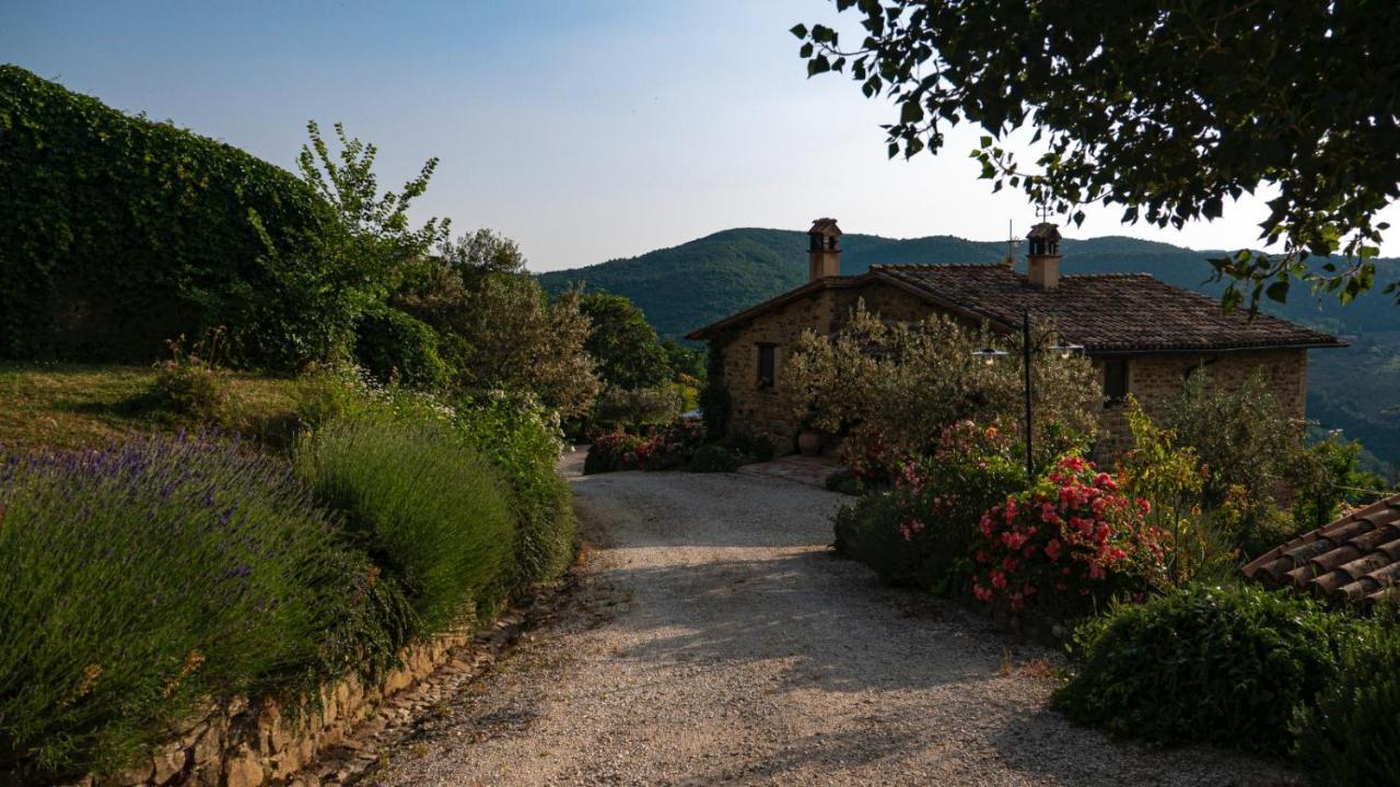 Il Casale Di Fiore Cannara Bagian luar foto