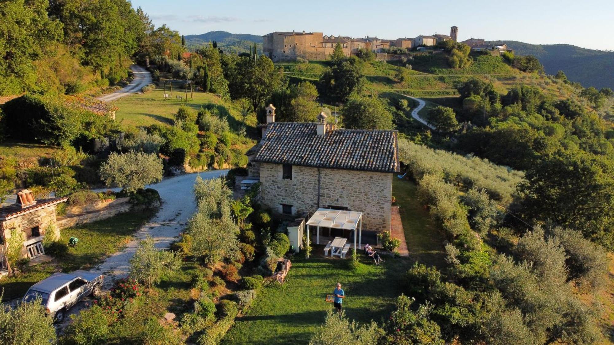 Il Casale Di Fiore Cannara Bagian luar foto