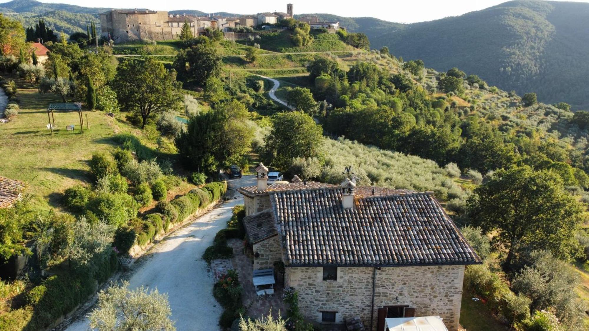 Il Casale Di Fiore Cannara Bagian luar foto